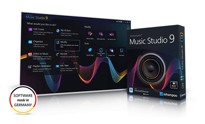 download the new version for windows Ashampoo Music Studio 10.0.2.2