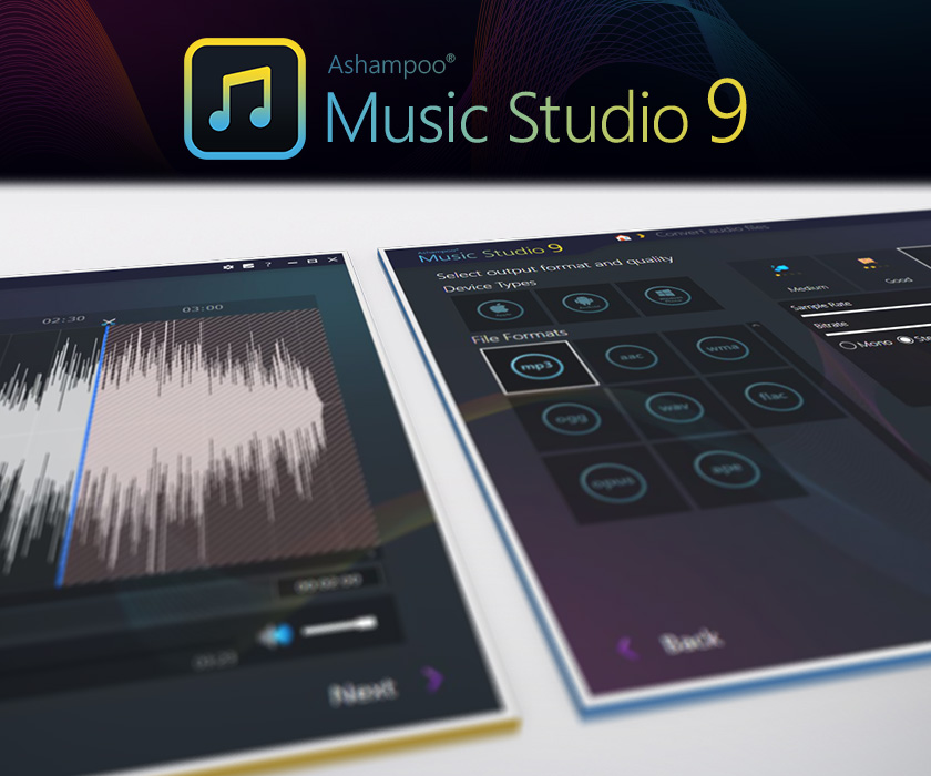 Ashampoo Music Studio 9 - Edit