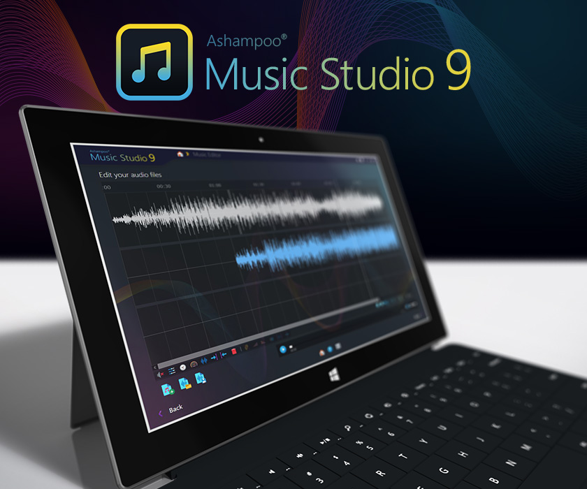 free instals Ashampoo Music Studio 10.0.2.2