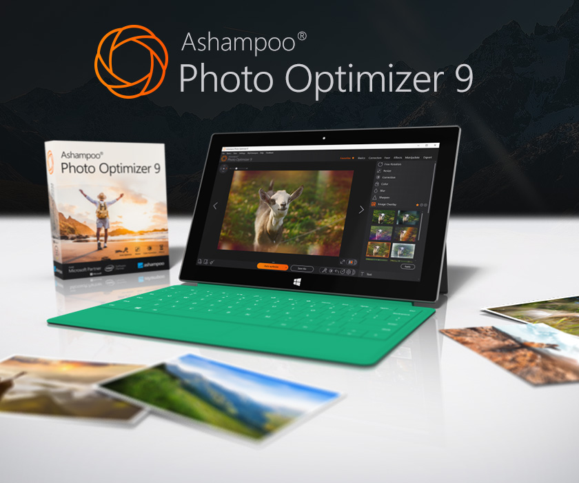 Ashampoo Photo Optimizer 9 - Surface & Fotos