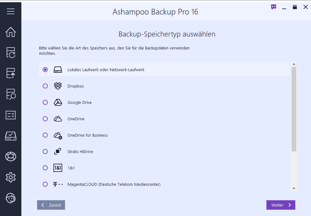 Ashampoo Backup Pro 16 - Setup