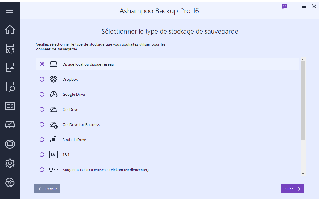 Ashampoo Backup Pro 16 - setup