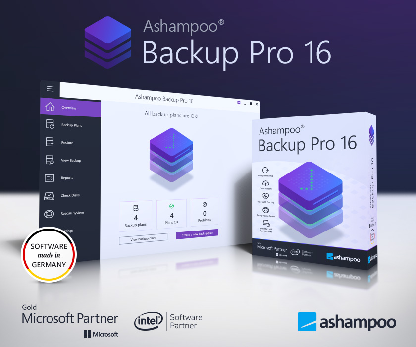 Ashampoo Backup Pro 17.06 download the last version for windows