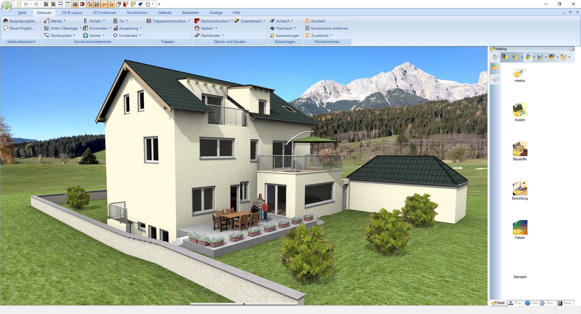 Ashampoo 3D CAD Architecture 10 - Beispiel 1