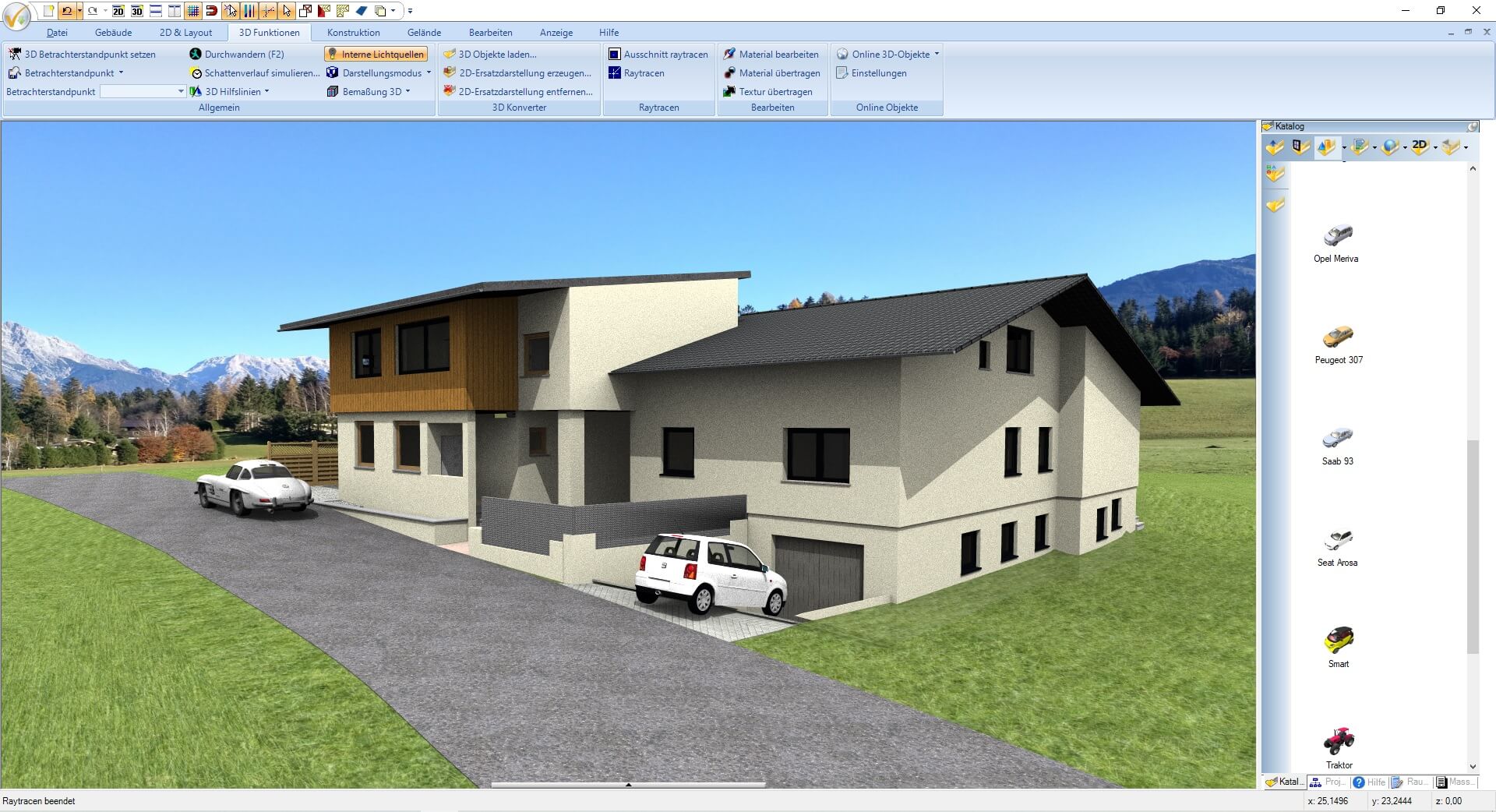 Ashampoo 3D CAD Architecture 10 - Beispiel 4