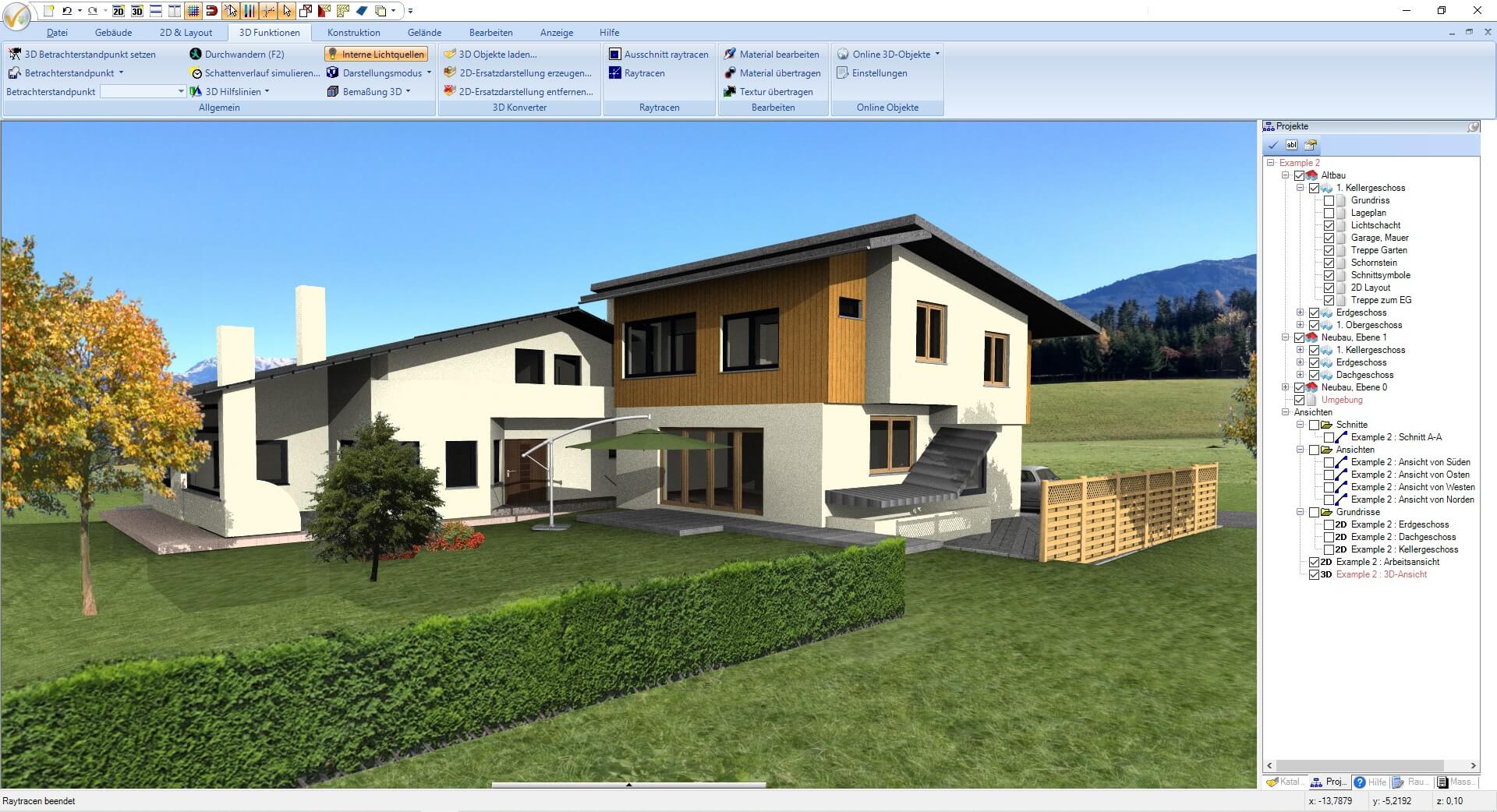 Ashampoo 3D CAD Architecture 10 - Beispiel 5
