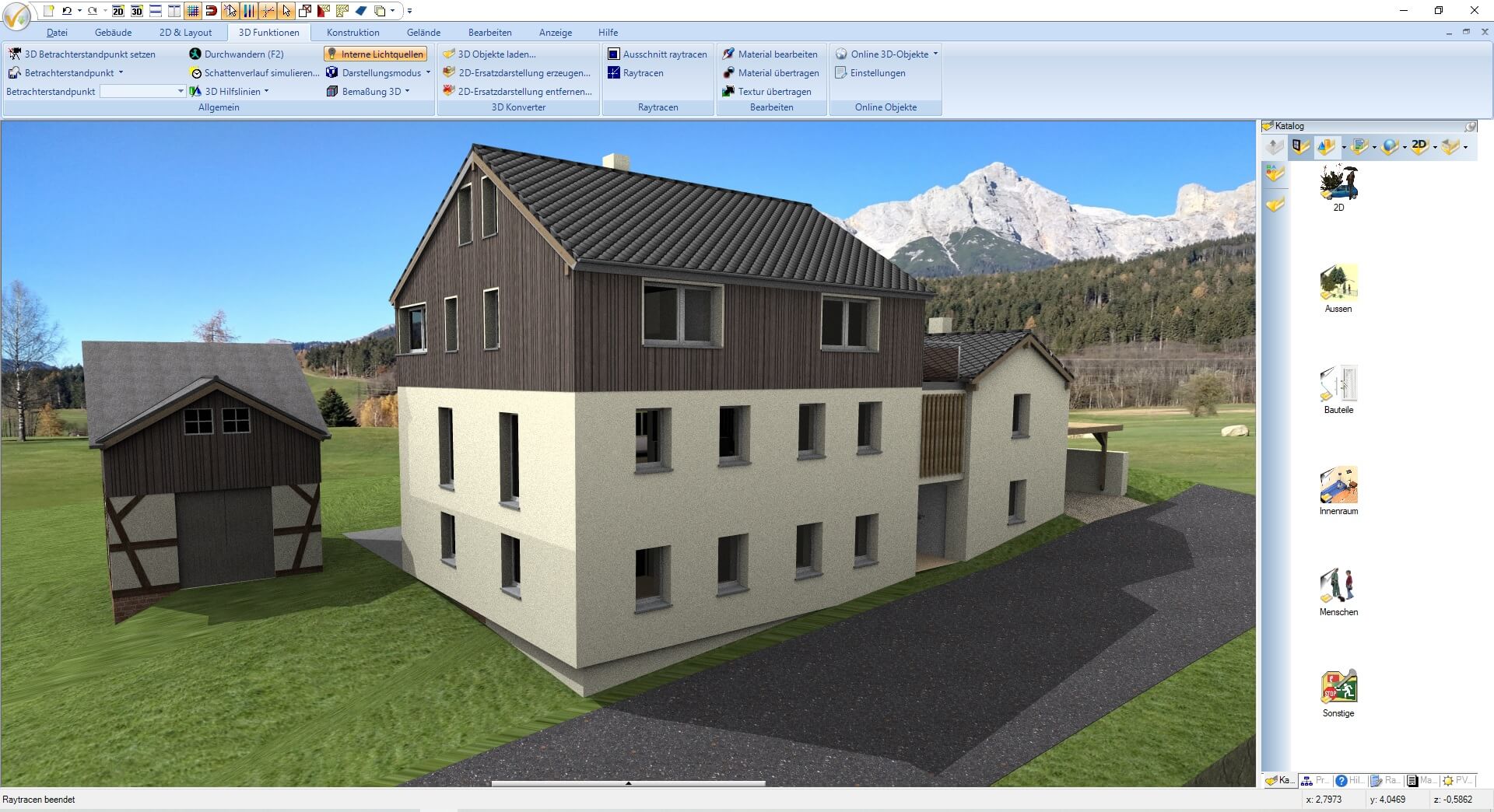 Ashampoo 3D CAD Architecture 10 - Beispiel 7