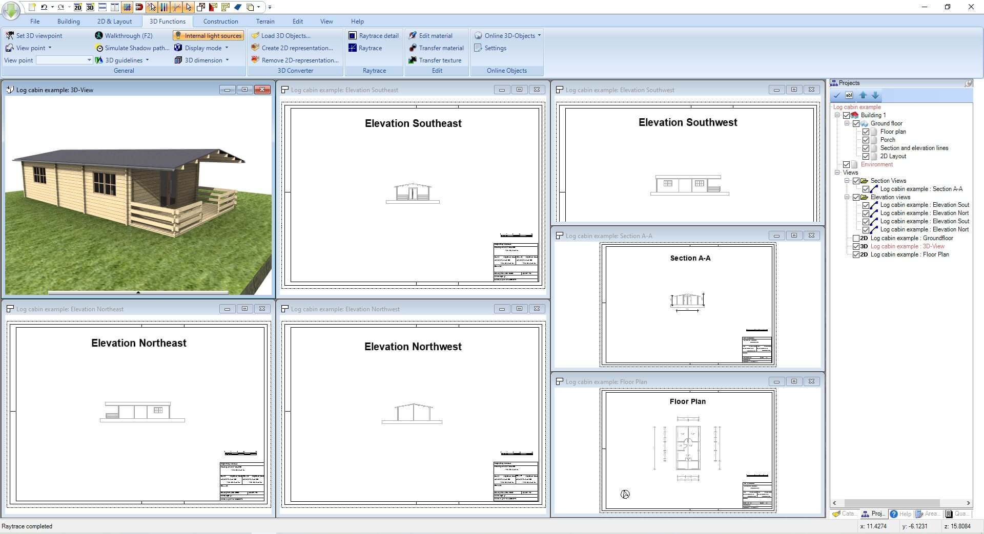 Ashampoo 3D CAD Architecture 10 - Example 6