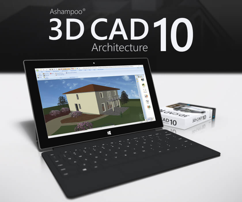 Ashampoo 3D CAD Architecture 10 - Surface & product box