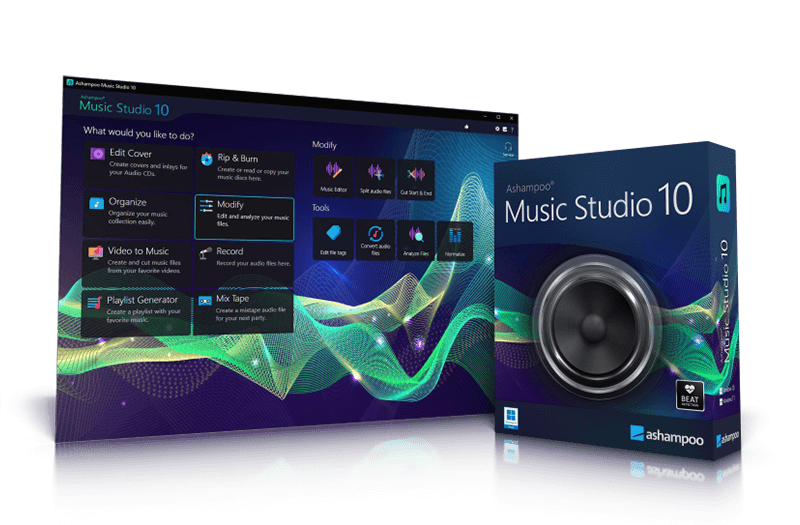 free for ios instal Ashampoo Music Studio 10.0.1.31