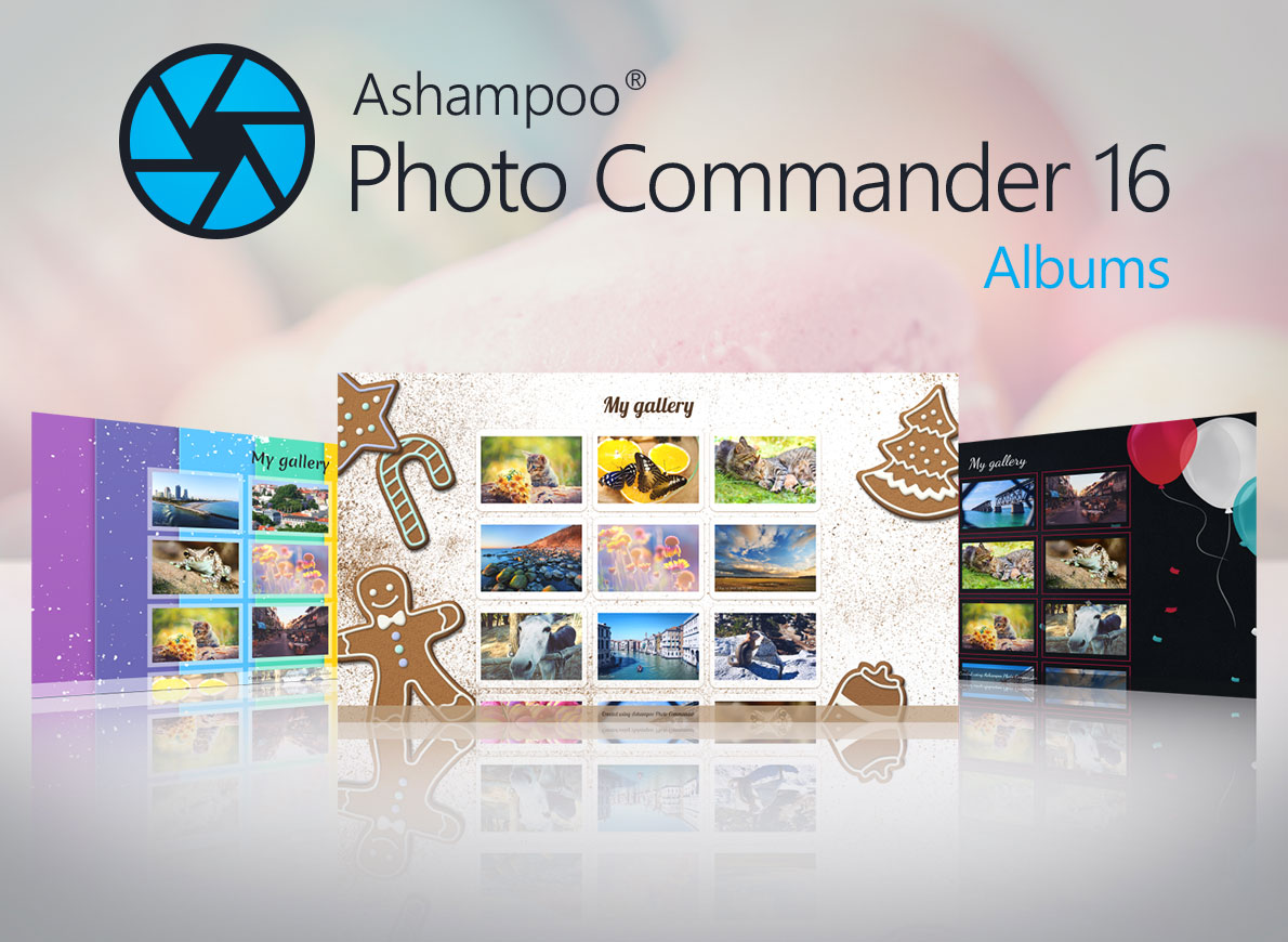 Photo Commander 16 new albums