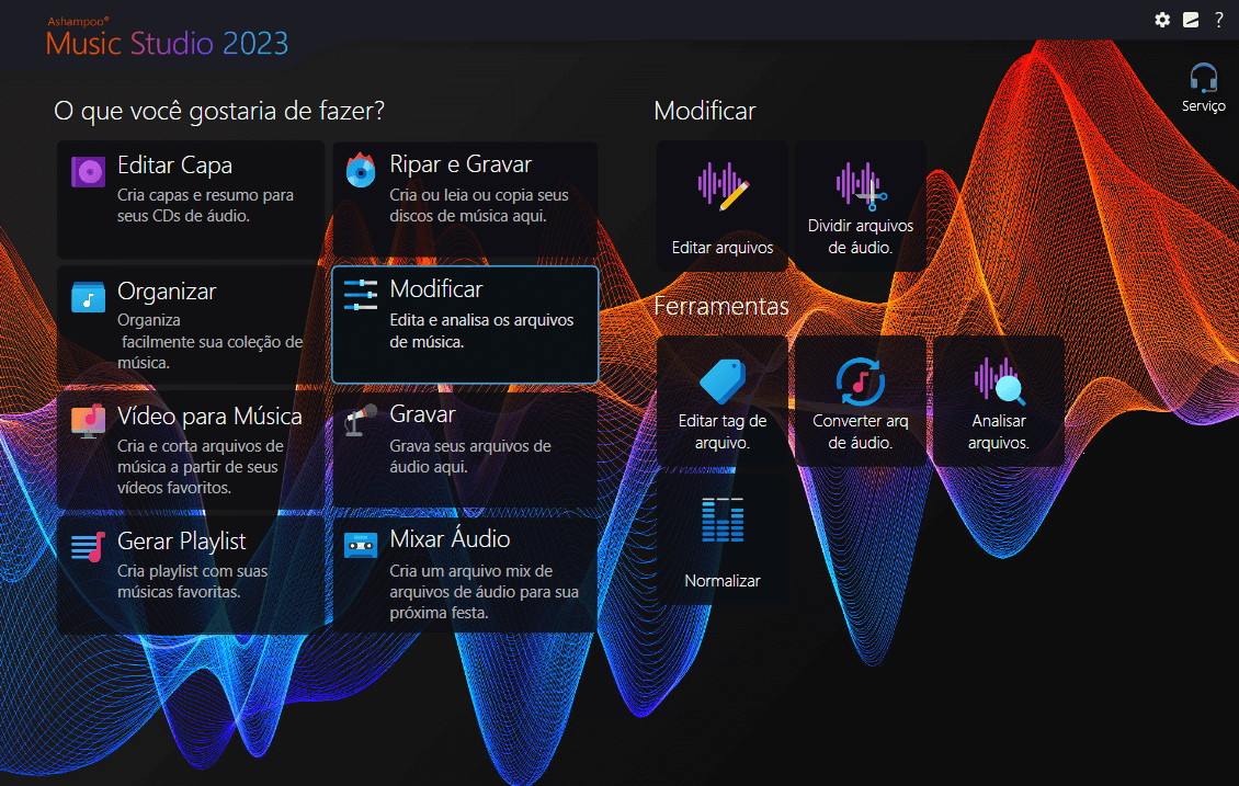 Ashampoo Music Studio 2023 - Modifier 