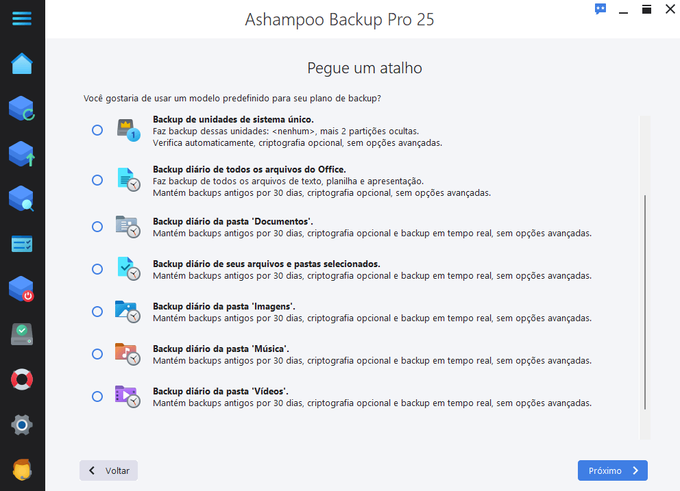 Ashampoo® Backup Pro 25 - shortcut 
