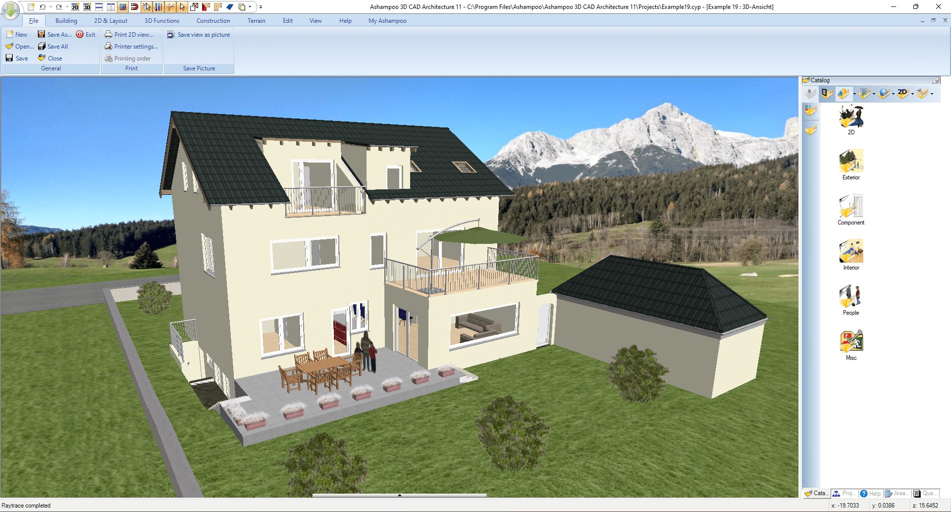 Ashampoo 3D CAD Architecture 11 - House 
