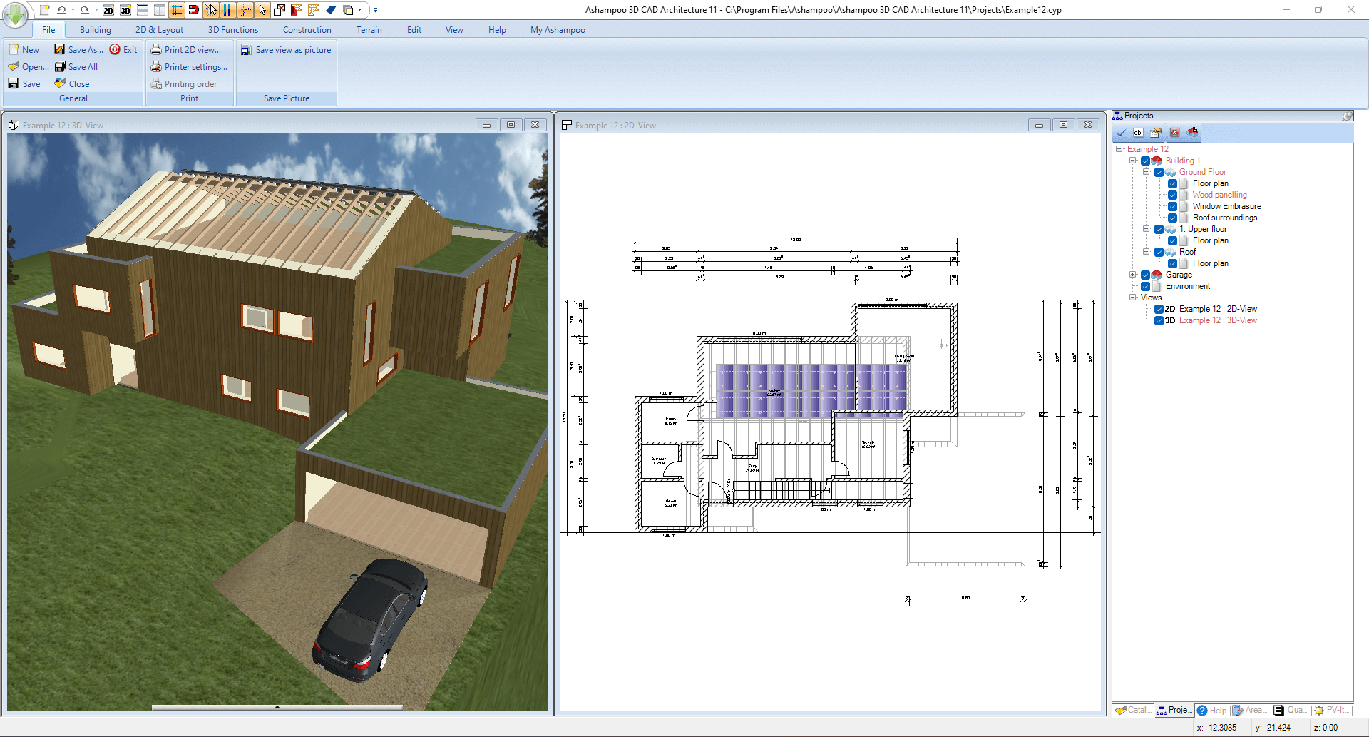 Ashampoo 3D CAD Architecture 11 - Wood 