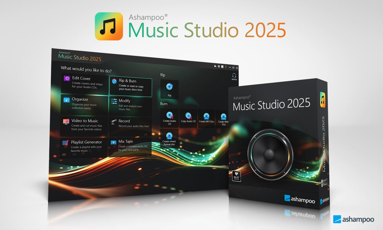 Ashampoo® Music Studio 2025