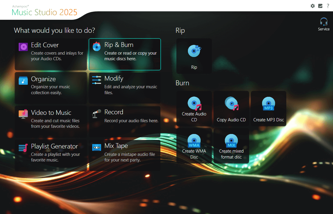 Ashampoo® Music Studio 2025