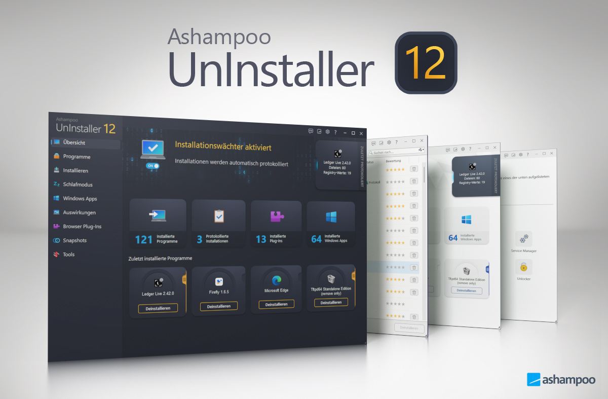 Ashampoo Uninstaller 12-  Produkt