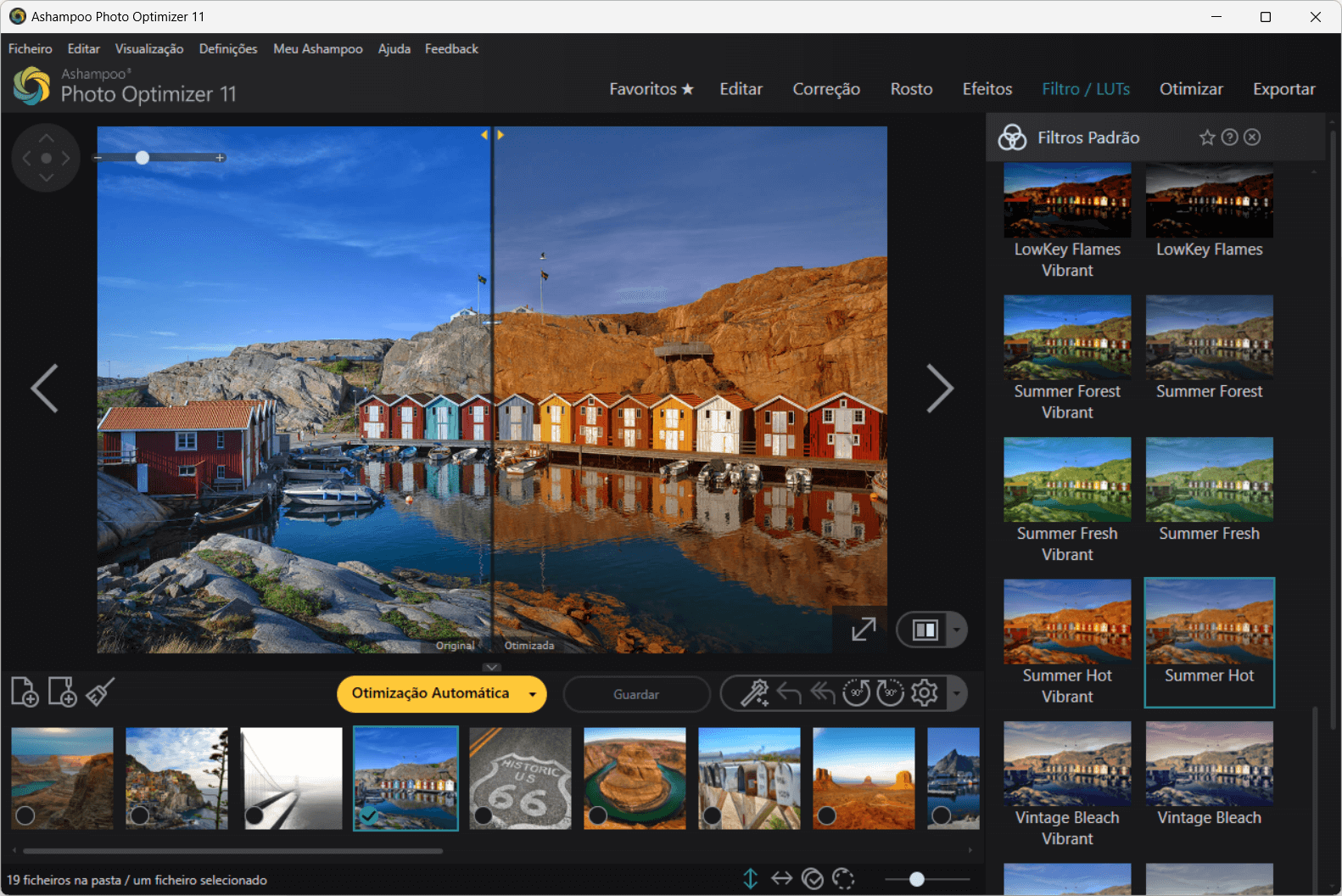 Ashampoo Photo Optimizer 11 - Effect - Filter - LUTs