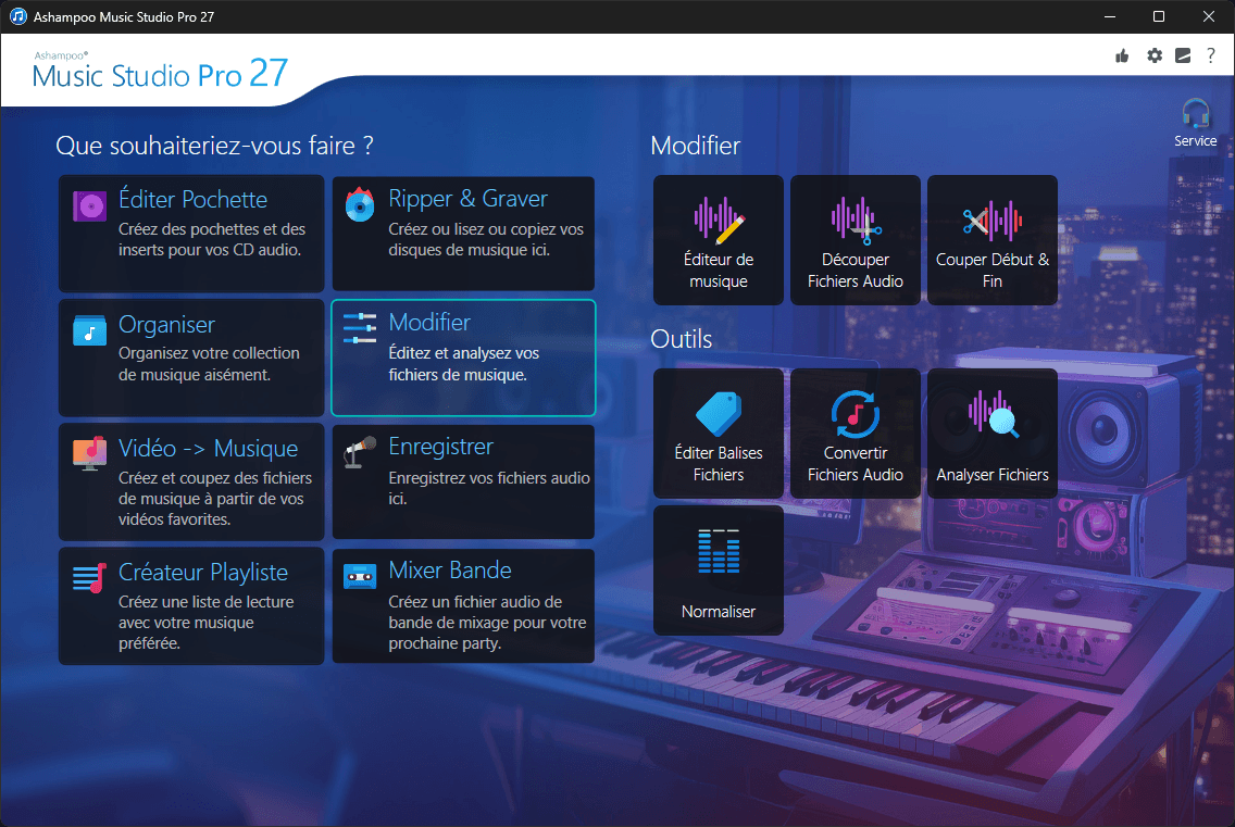 Ashampoo® Music Studio Pro 27 - Edit