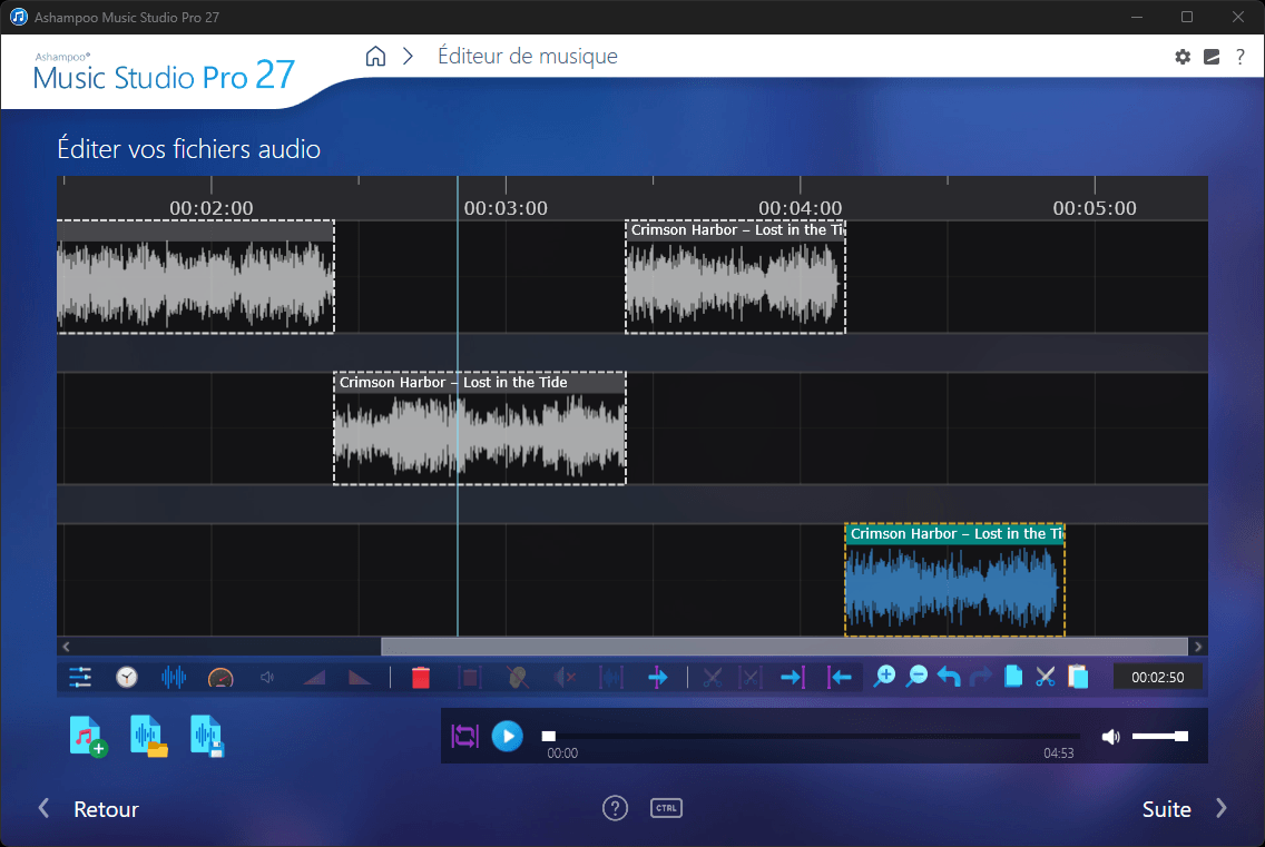 Ashampoo® Music Studio Pro 27 - Editor