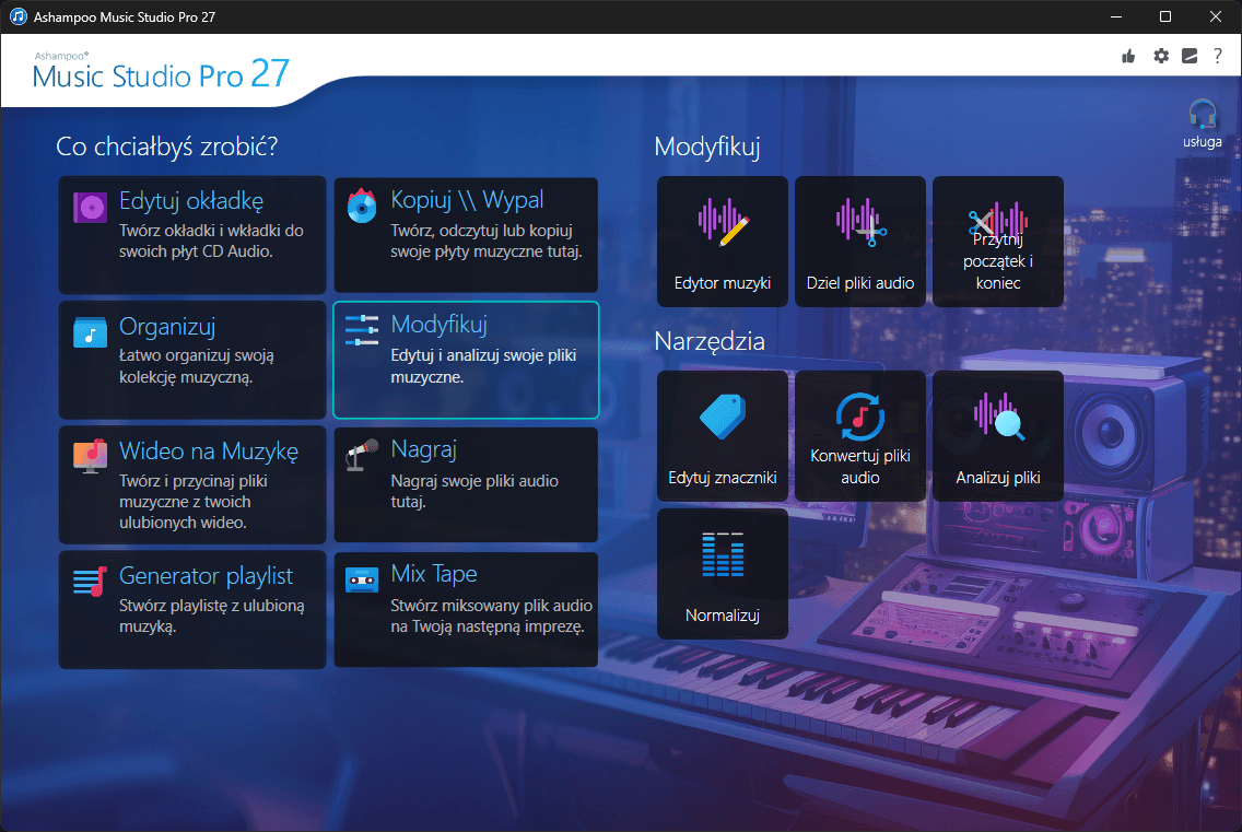 Ashampoo® Music Studio Pro 27 - Edit