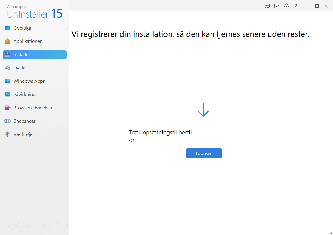Ashampoo® UnInstaller 15 - Install 