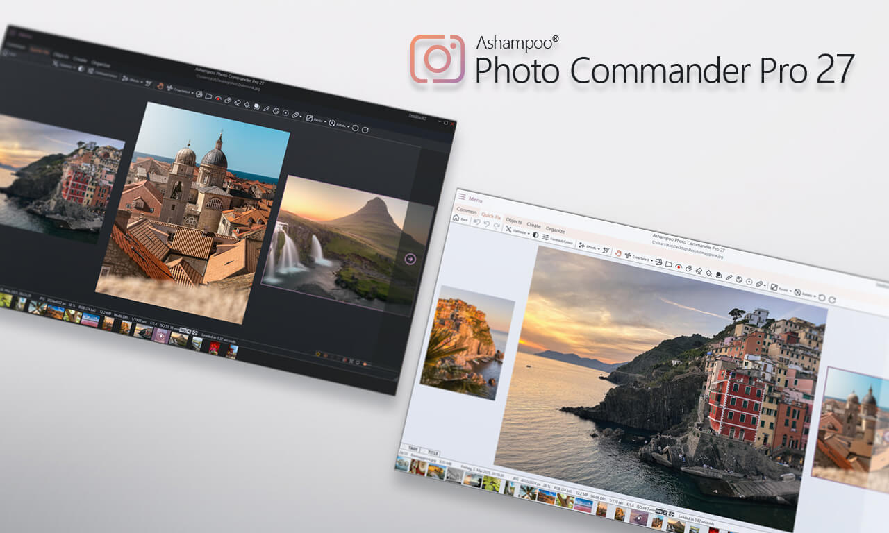 Ashampoo® Photo Commander Pro 27 - Dark & Light Mode