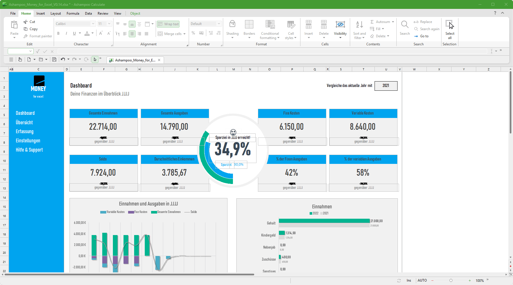 Ashampoo® Office 27 - Calculate