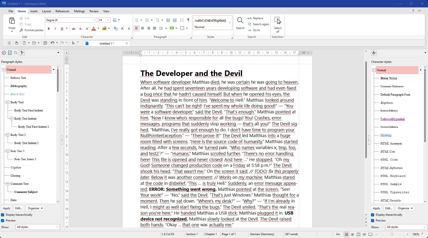 Ashampoo® Office 27 - Write