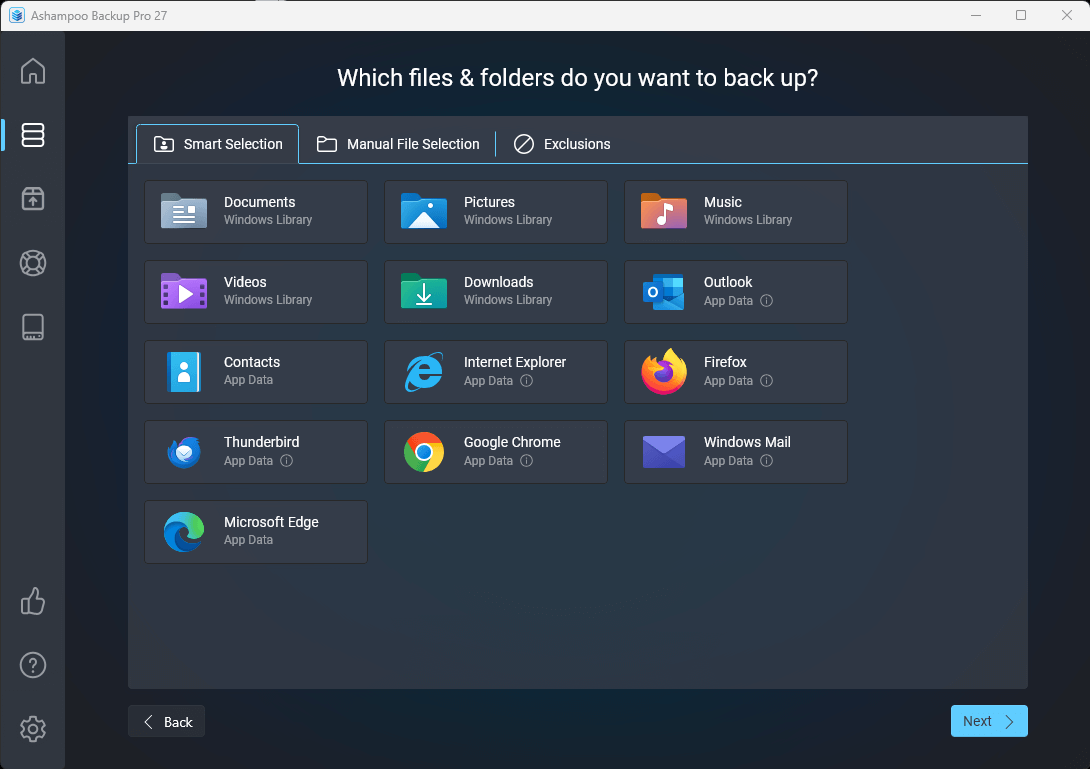 Ashampoo® Backup Pro 27 - File Backup