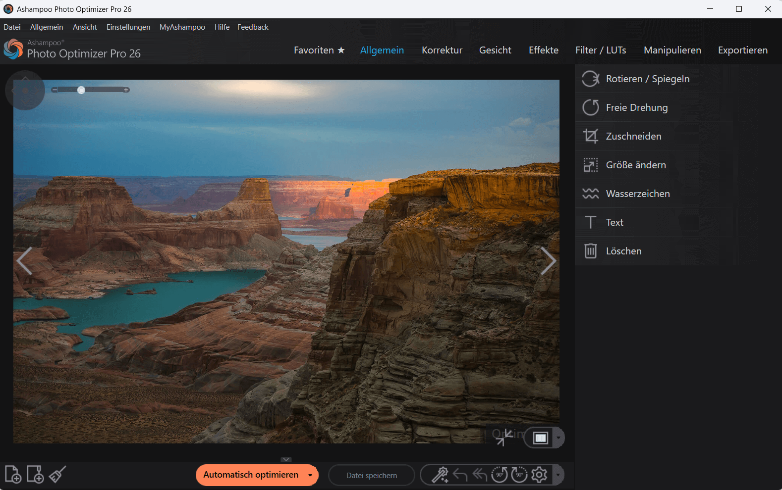 Photo Optimizer Pro 26 - Basis