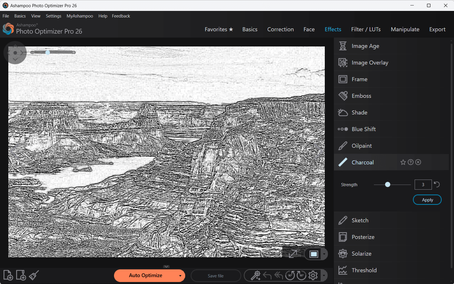 Photo Optimizer Pro 26 - Effects