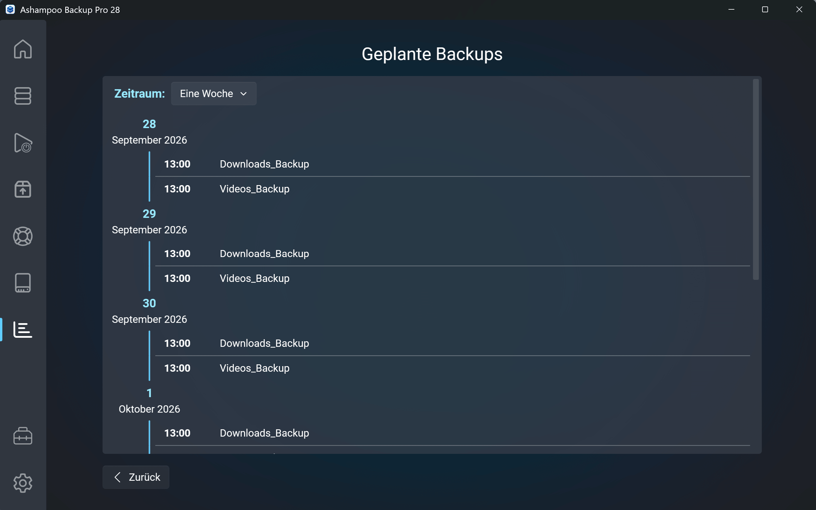 Ashampoo® Backup Pro 28 - Planbare Backups