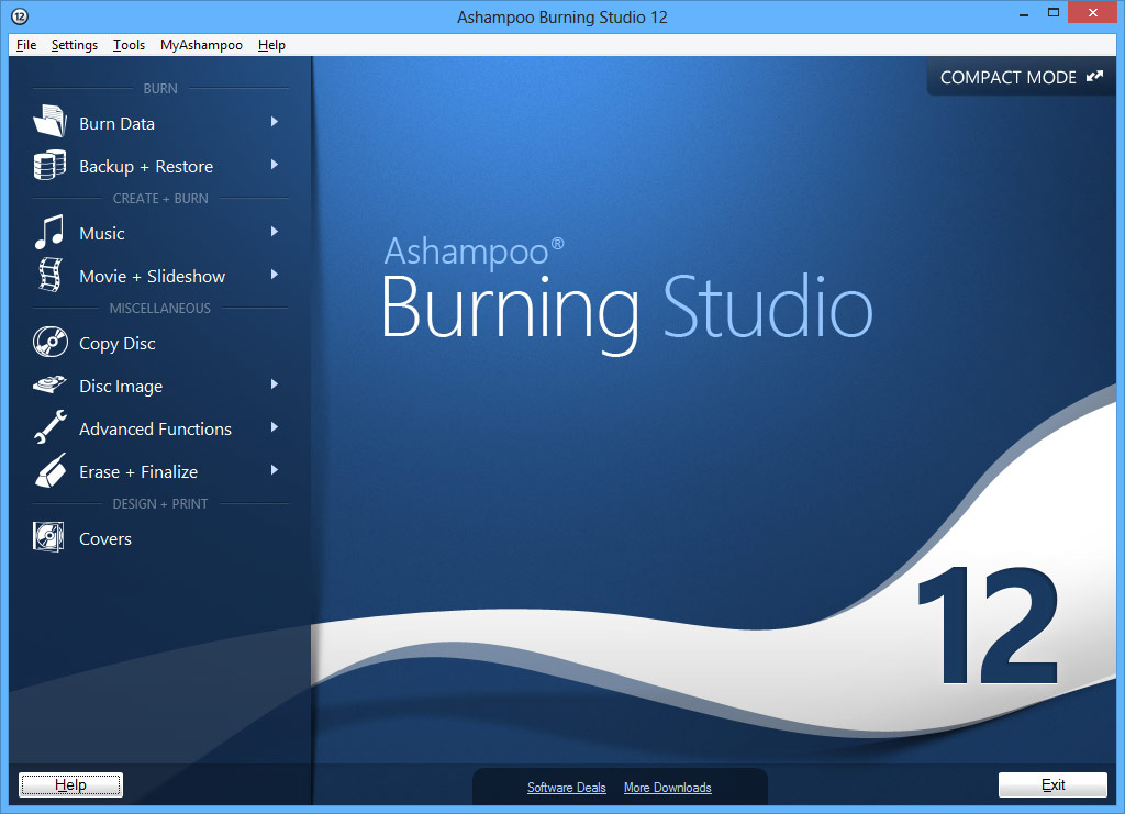 Ashampoo Burning Studio FREE 6.82.4312