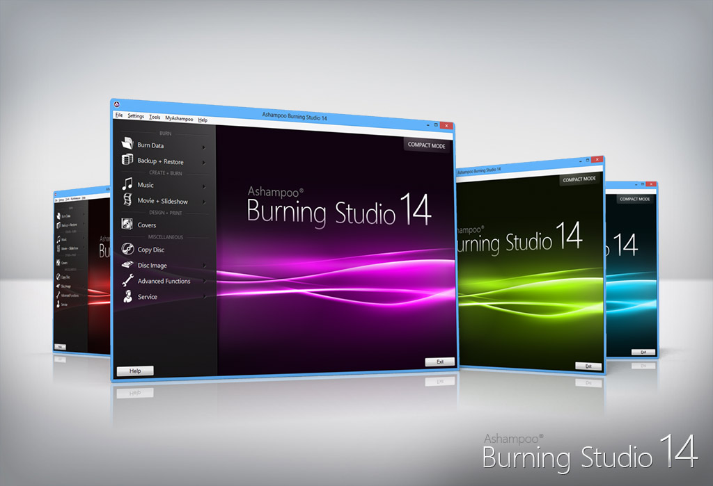 [Soft] Ashampoo Burning Studio 14 Build 14.0.1.12 + Crack - Phần mềm ghi đĩa chuyên nghiệp Scr_ashampoo_burning_studio_14_en_appearance