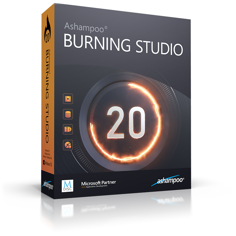 Ashampoo Burning Studio 20 - Das Brennprogramm für CDs, DVDs, Blu-ray Discs