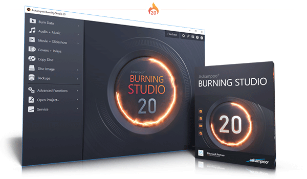 Burning Studio 20 Box & Screenshot