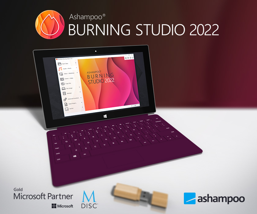 Ashampoo Burning Studio 2022 - User Interface