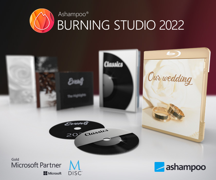 Ashampoo Burning Studio 2022 - Cover Designs