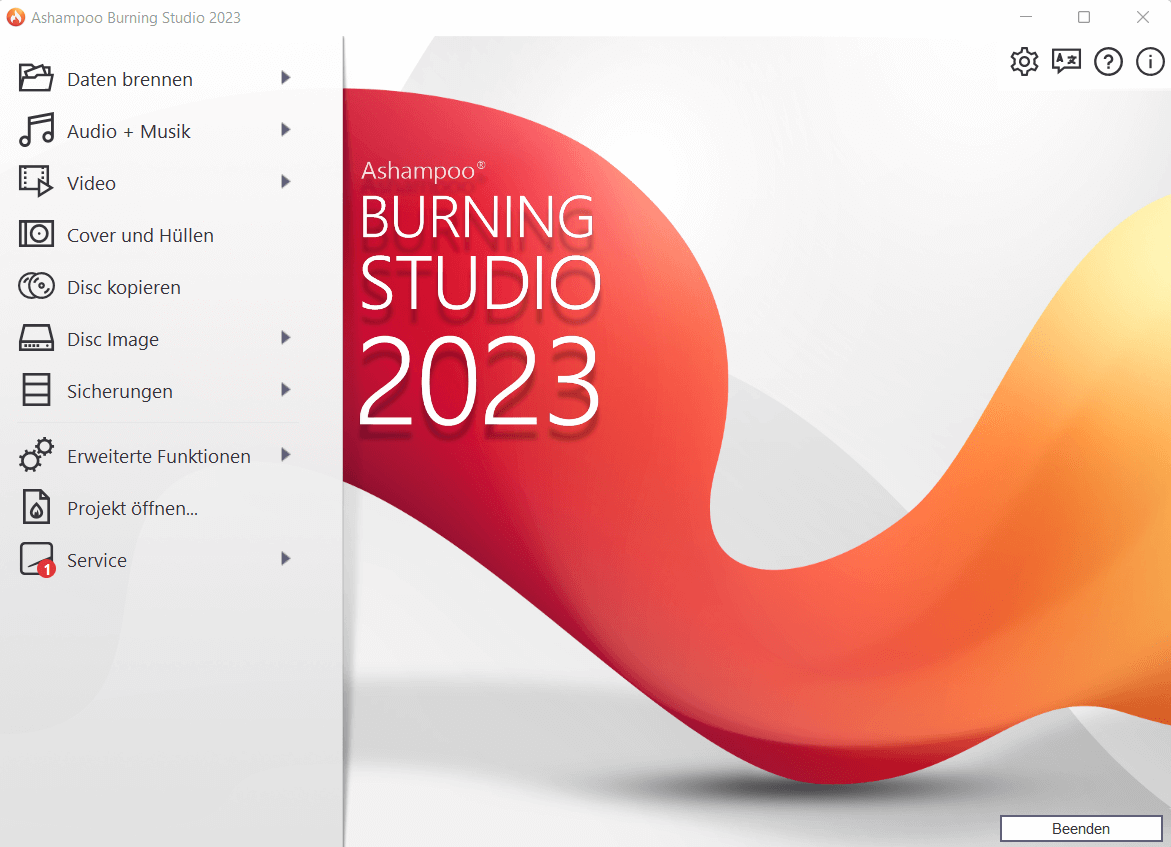 Ashampoo® Burning Studio 2023