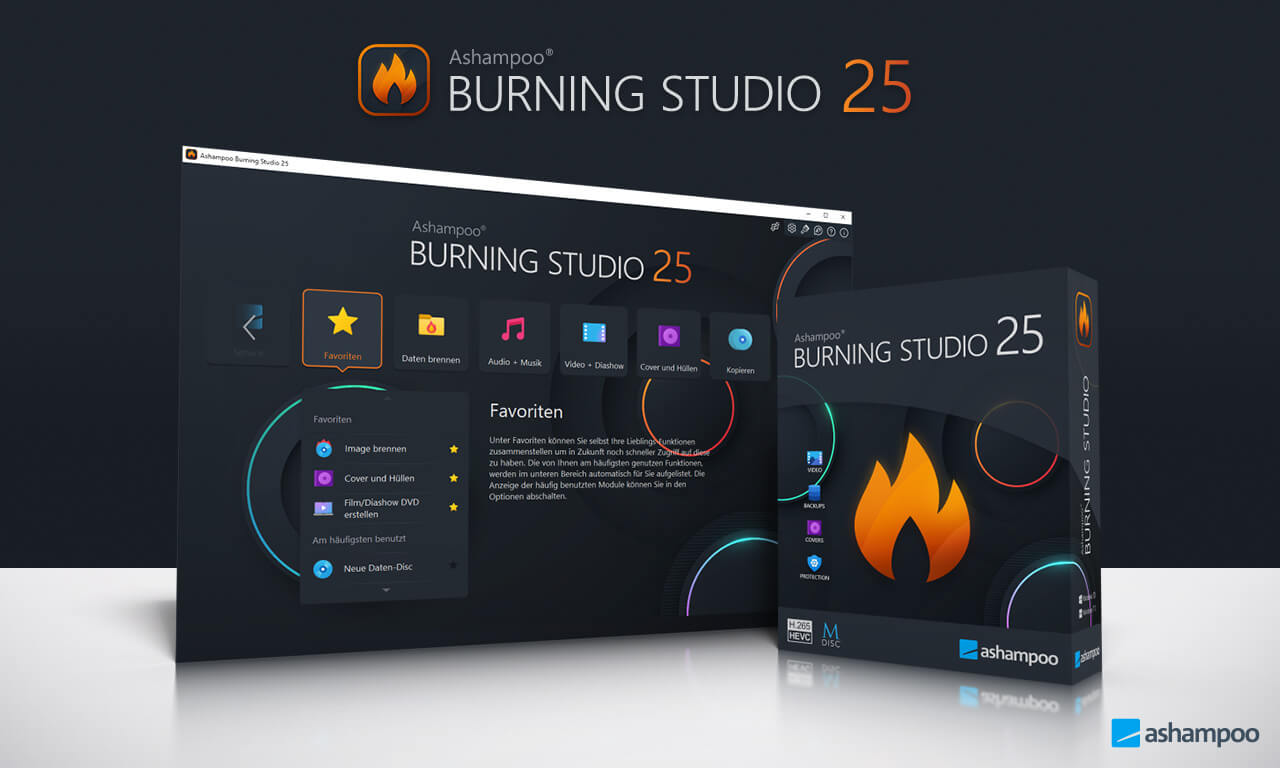 Ashampoo Burning Studio 25 - Präsentation