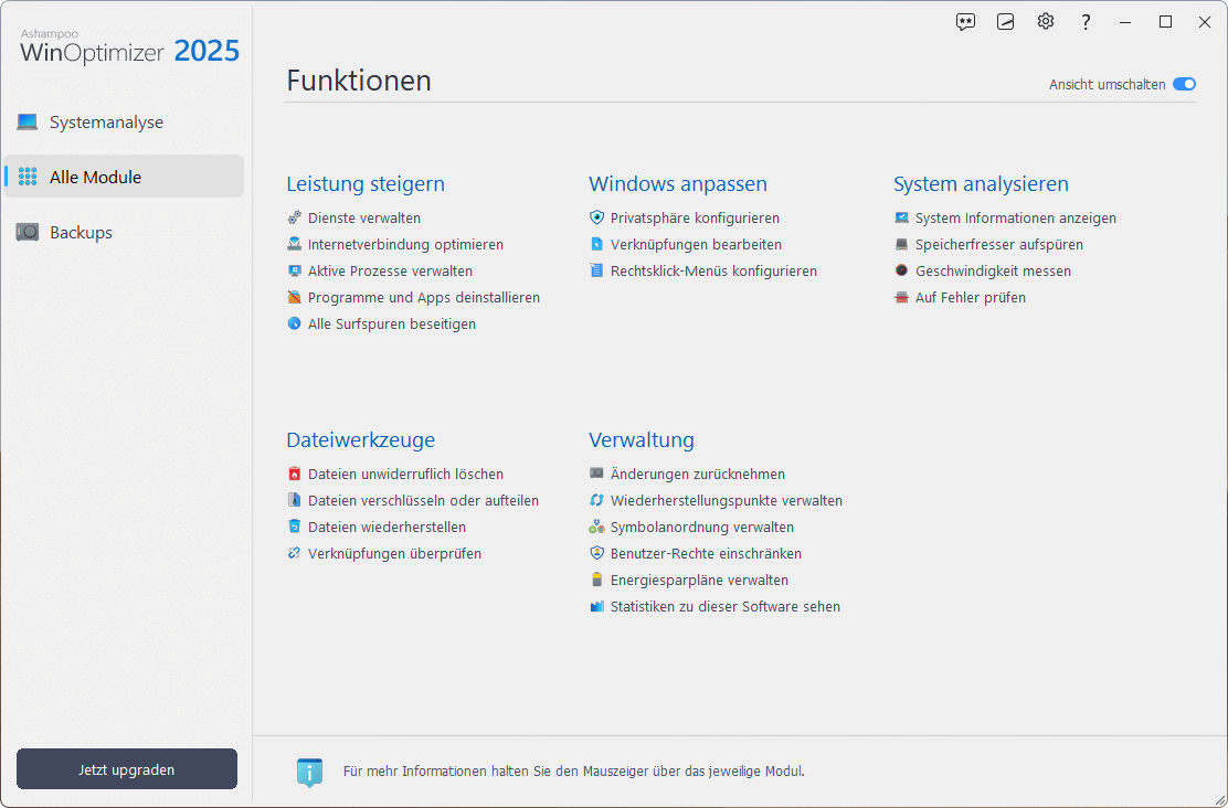 Ashampoo® WinOptimizer 2025