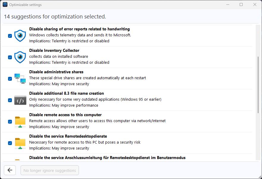Ashampoo® WinOptimizer Pro 29