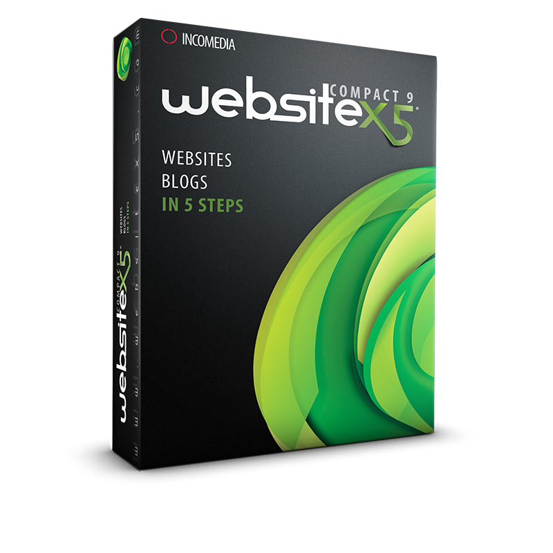 steps creating a web with website x5 evolution 9