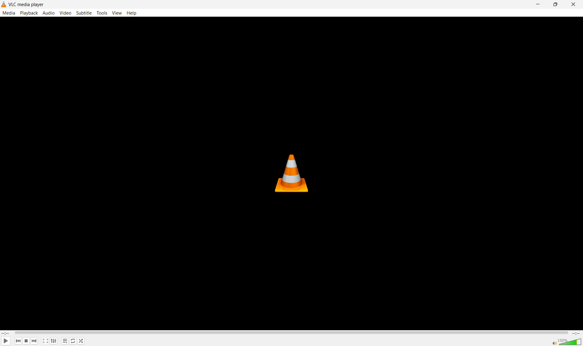 VLC media player - Home