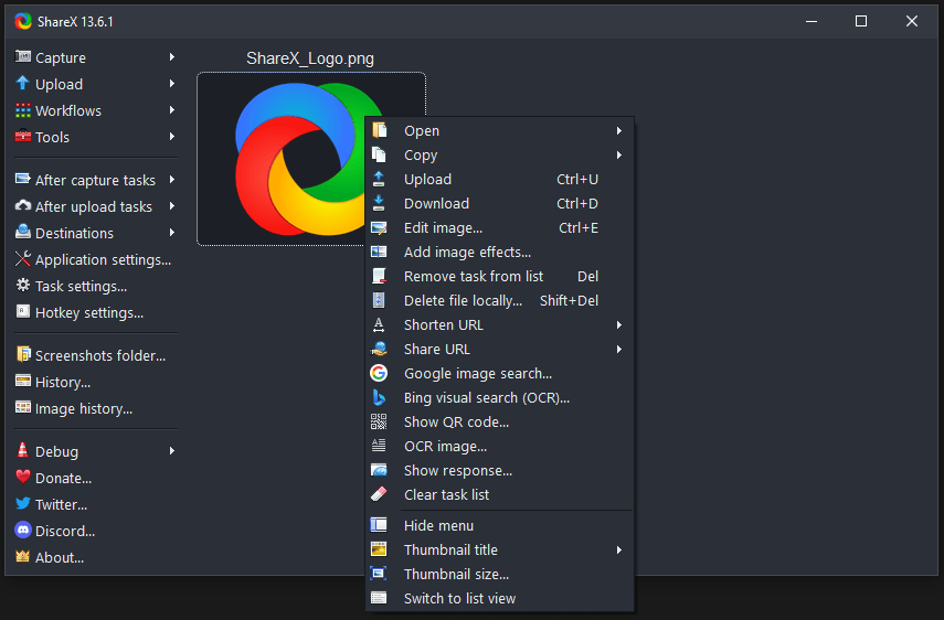 ShareX - Text