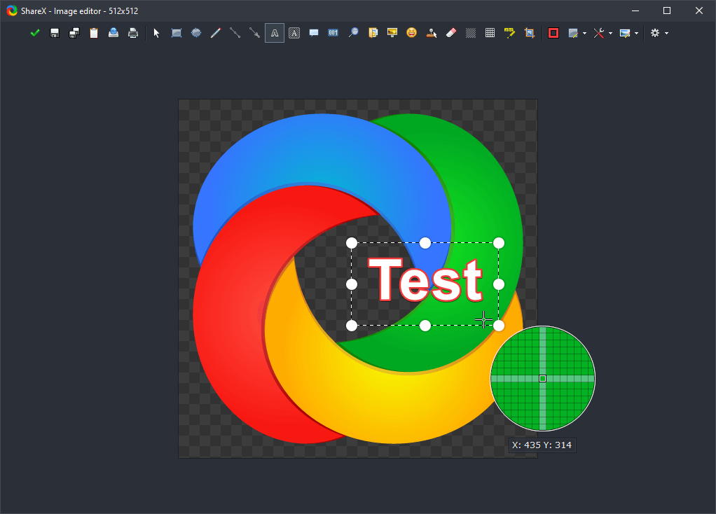 ShareX - Editor