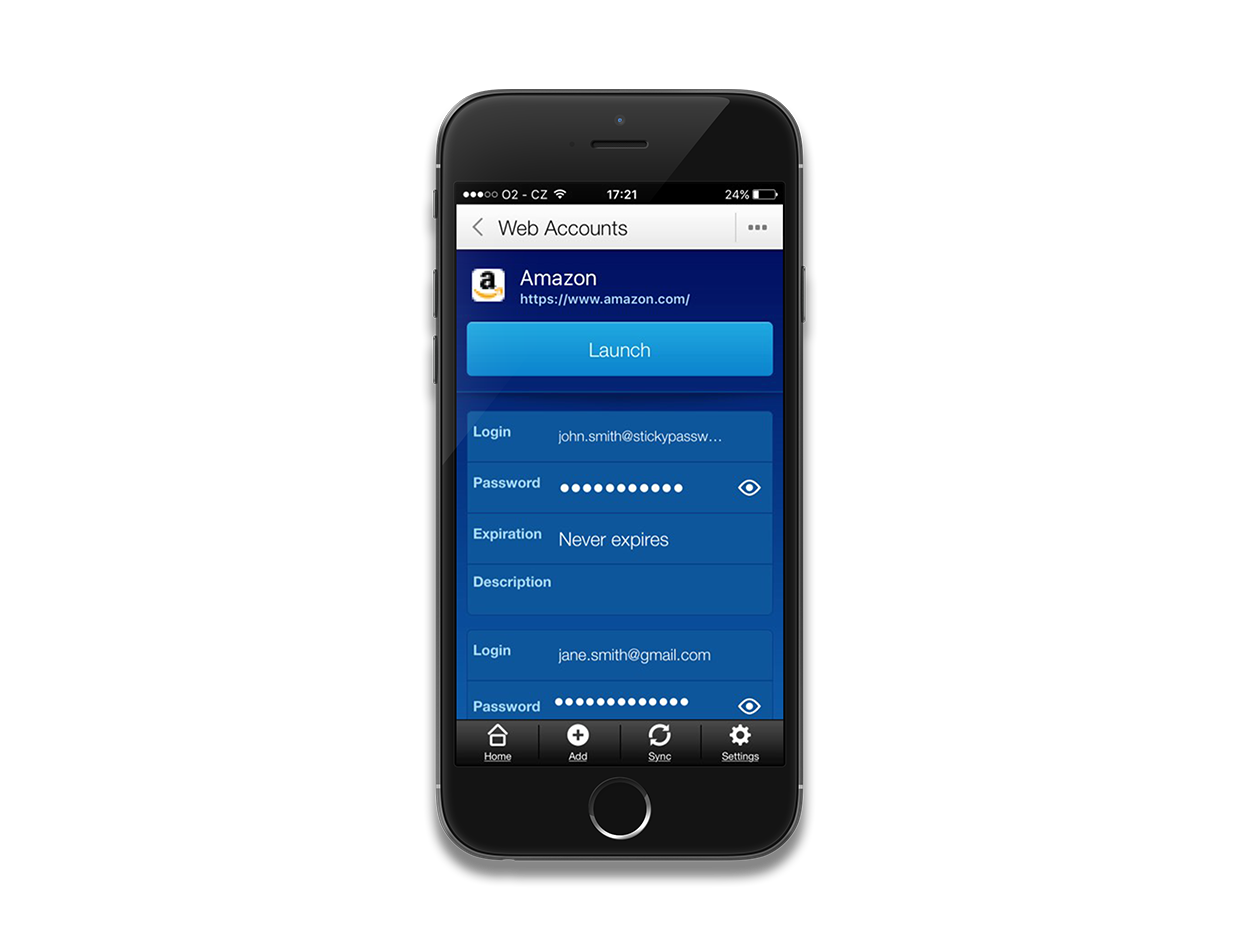 Sticky Password - Android and iOS