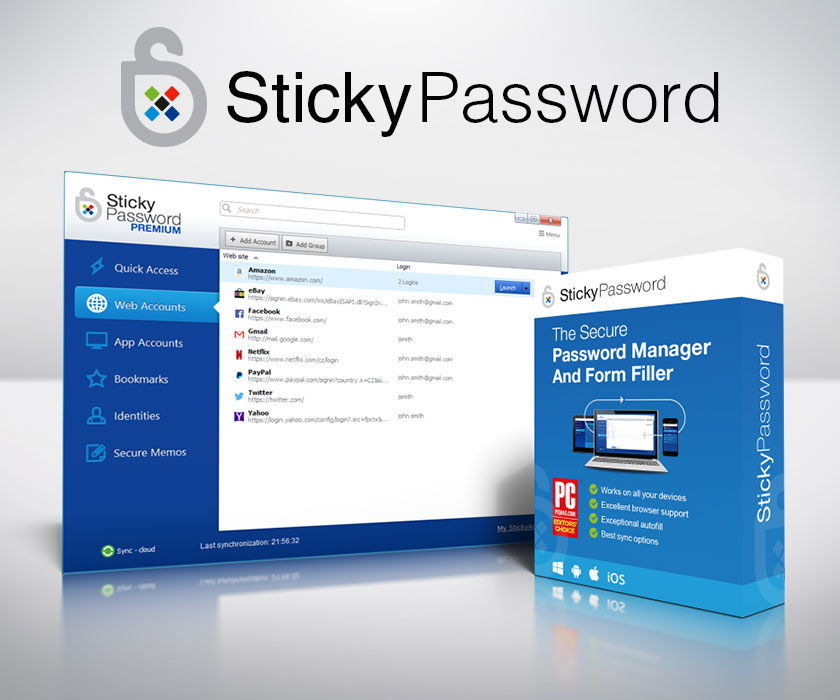 sticky password features